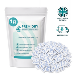 1g Silica Gel Sachets - Non-Indicating Silica Gel Packets